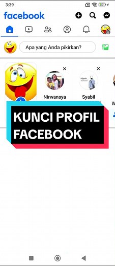 Cara Kunci Profil Facebook!