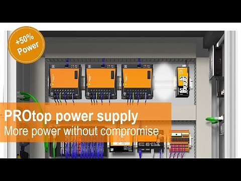 PROtop power supplies for more performance thanks to integrated MOSFETs