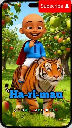Belajar Huruf H ][ Belajar ABC bersama upin ipin