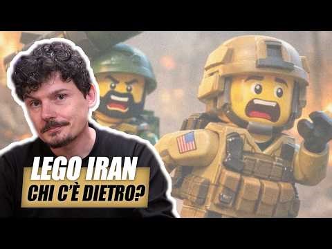 Who's behind all those Lego-style videos about the war in Iran?