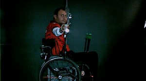 Arrow smashes mirror in slow motion. 🏹🪞 | World Archery