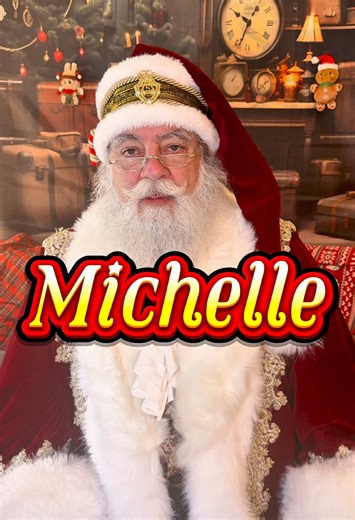 Welcome #michelle to #santa #nicelist #santaclaus #hollyholylive | santajclaus