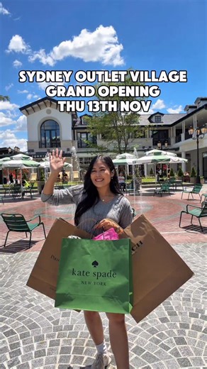 293K views · 2.5K reactions | @sydneyoutletvillage_ (formerly known...