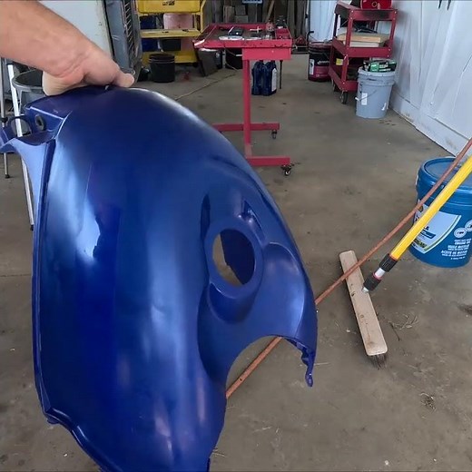 Reviving ATV Plastic With A Blow Torch