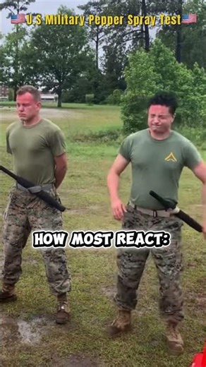 US Military Pepper Spray Test