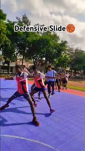 🚨DEFENSIVE SLIDE🤯😳 #basketball #basketballtraining #shorts #nba #defense #sports