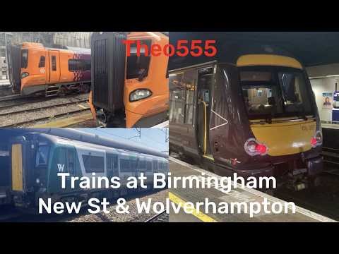 Trains at Wolverhampton and Birmingham New St (May 2026)