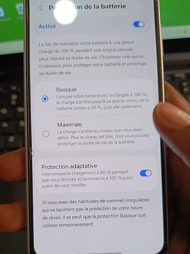 Comment activer la fonction protection de batterie pour protéger votre Samsung ?#protection #batterie #batteryhealth #adaptative #battery