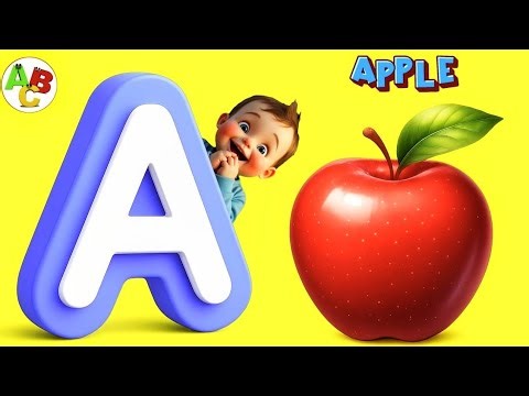 "Unlocking Fun: 'A is for Apple' - The Ultimate Phonics Nursery Rhyme for Kids!"