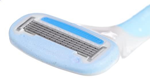 Amazon Brand - Solimo Female 5 Blade Razor with 4 Refills