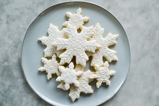 Snowflake Sugar Cookies Recipe