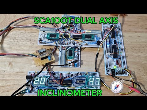 SCA100T Dual Axis +/- 90° Inclinometer