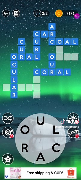 Wordscapes Level 434 Answers – Solve the Puzzle
