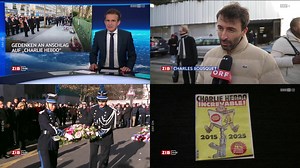 Frankreich gedenkt dem Anschlag auf Charlie Hebdo Vor zehn Jahren, am 7. Januar 2015, fand am späten Vormittag in den Redaktionsräumen der französischen Satirezeitung „Charlie Hebdo“ im Zentrum von Paris ein Massaker statt. Zwei Angreifer haben in der Redaktion und auf der Flucht insgesamt zwölf Menschen erschossen. Mit der Schlagzeile „Nicht totzukriegen“ hat die Redaktion der französischen Satirezeitung „Charlie Hebdo“ zum zehnten Jahrestag des islamistischen Anschlags eine Sonderausgabe produ