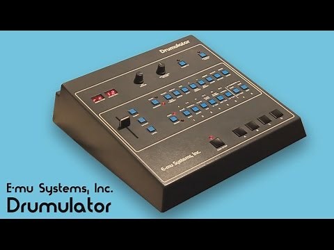 E-MU DRUMULATOR Vintage Drum Machine 1983 | HD DEMO | SAMPLE PACK