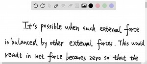 SOLVED:Is it possible for an external force to be acting on a system and relativistic momentum to be conserved? Explain.