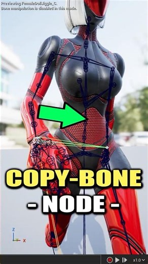 UE5: Bone Transform Copying (Copy Bone Node)