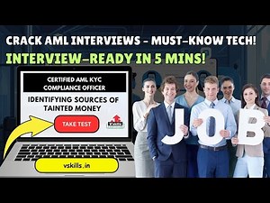 AML KYC Technology Practice Test | Tools and Technologies Used in AML | AML KYC Interview Questions