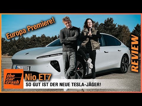 Nio ET7 im Test (2023) Das kann DER neue Tesla Jäger! Fahrbericht | Review | Preis | Power Swap
