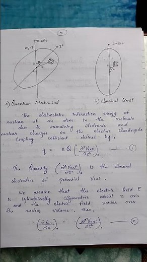 #Nuclear or #Electric #Quadrupole moment // MSC PHYSICS 3 SEM // #nuclear and #particle #physics