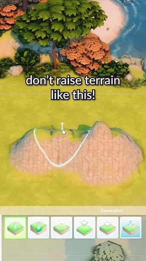 The Sims 4 Terrain Tutorial: How to Flatten Terrain for Height Changes