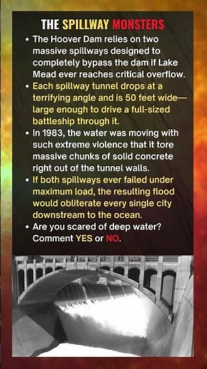 The Giant Tunnels That Protect Hoover Dam From Disaster