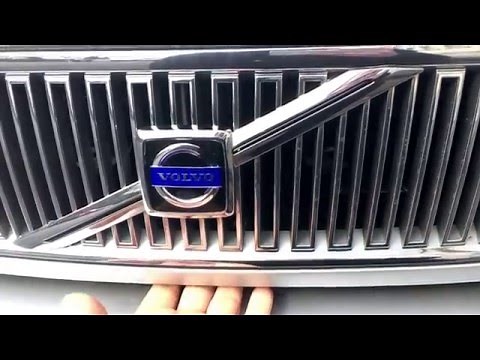 How to open and close the car hood Volvo V70 / 850 DIY