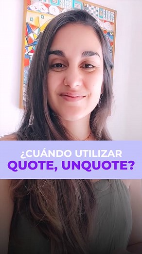 Aprende inglés: significados de 'quote unquote'