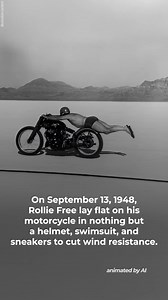 Motorcycle Speed Record Attempt, 1948 | Sunday Roast