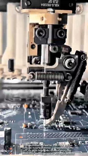 Component Insertion Work Tool with Automatic Inserter Machine #worktool