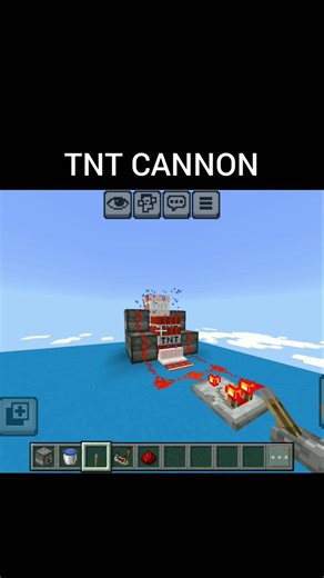 Minecraft TNT Cannon That DESTROYS Everything 💥🔥#minecraft #gaming #shorts #viral #trending
