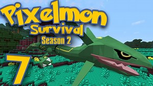 Pixelmon Survival [Season 2: Part 7] - Catching the Rayquazies