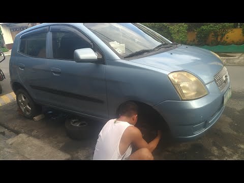 kia picanto replace new ball joint L/R and suspension arm bushing 🛠️🔧🔩🚘🙏😊