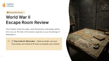 World War II Escape Room Review