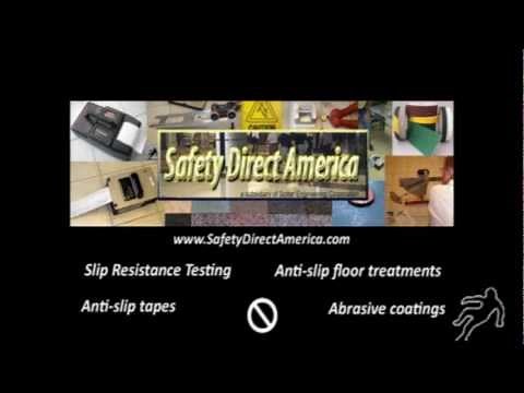 Floor Slip Resistance Test