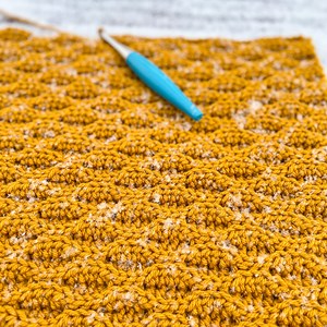 How to Crochet the Almond Ridge Stitch – Free Tutorial - Spotted Horse Design Co.