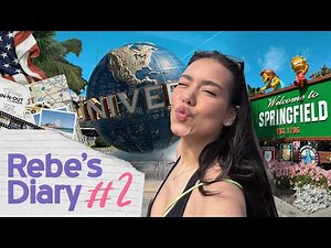 I'M GOING TO UNIVERSAL STUDIOS! - REBE'S DIARY #2