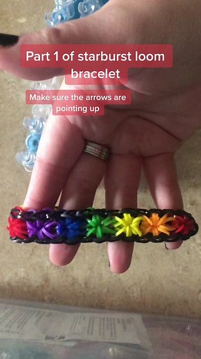 Starburst Loom Bracelet Tutorial