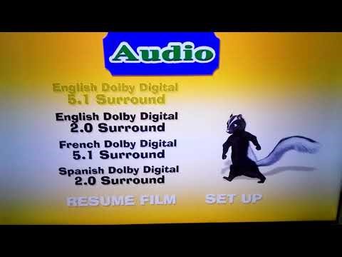 Over the Hedge 2006 DVD Menu Walkthrough (Early 20th Anniversary)