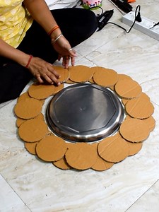 Beautiful Cardboard wall hanging #diyideas #cardboard #wallhanging #CraftEngineer | Craft Engineer