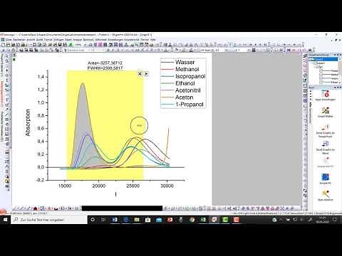 Origin 2020 Tutorial - Teil 5: Berechnungen mit Spalten und Integrieren