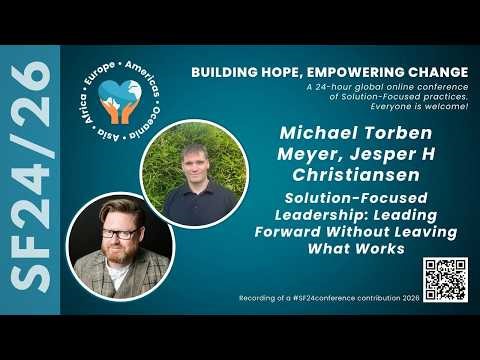Michael Torben Meyer & Jesper Christiansen: Solution-Focused Leadership SF2426