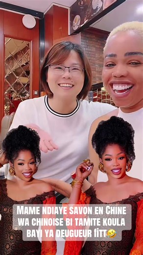 Mame ndiaye savon en Chine wa chinoise bi tamite koula bayi ya deugueur fitt🤣#mamendiayesavon😂😂😂🤣🤣🤣🤣 #mamendiayesavousf #mamendiaye #senegalaise_tik_tok🇸🇳 #tiktoksenegalaise🇸🇳🇸🇳