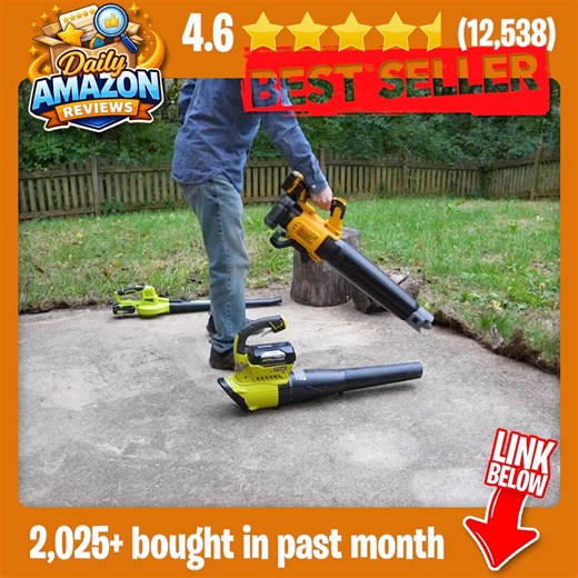 Best Leaf Blower Comparison Reviews #dewalt #ryobi #leafblower | Daily Amazon Reviews