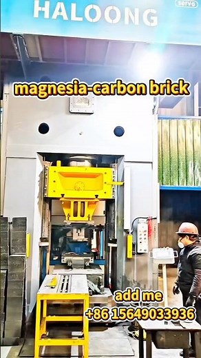 Haloong Electric Screw Refractory Press, Stable Impact Force & Low Energy Consumption Saving Cost.