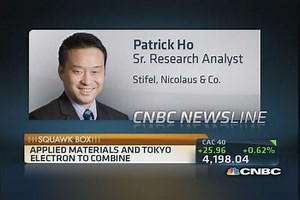 Applied Materials & Tokyo Electron to combine