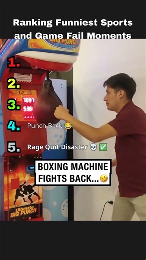 Ranking Funniest Sports and Game Fail Moments #funny #ranking #fails #trending #viral #top5 #game
