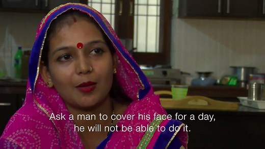 Meet a group of women in northern India who are leading a movement to stop wearing the veil. | BBC News India