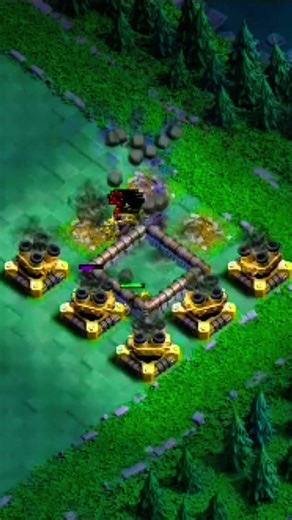 Hog Rider vs Multi Mortar 🐗💣 | Power Test | Clash of Clans Short | Younus YT Gaming