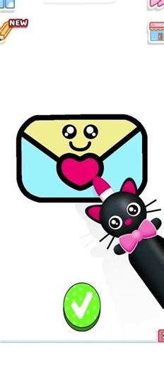 Drawing An Envelope & Cupid #shorts #androidgames #drawing #drawingforkids